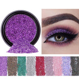 New 14 Colors Pigment Shimmer Metallic Eye Shadow Glitter Loose Powder Eyeshadow Makeup paleta de sombra Diamond Lips