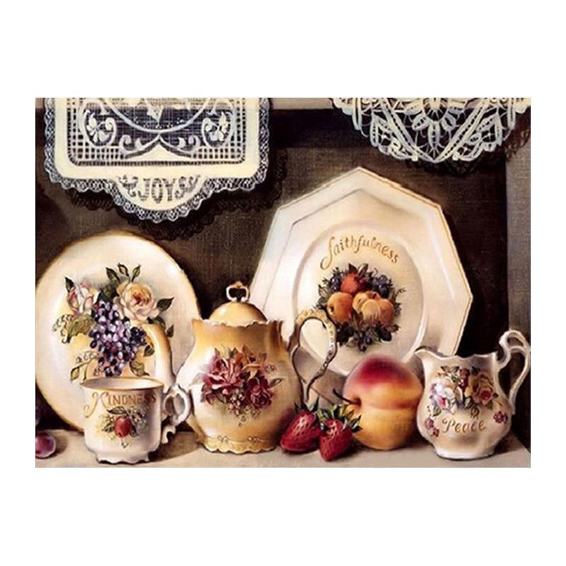 F&S Diamond Painting Store Kitchen porcelain