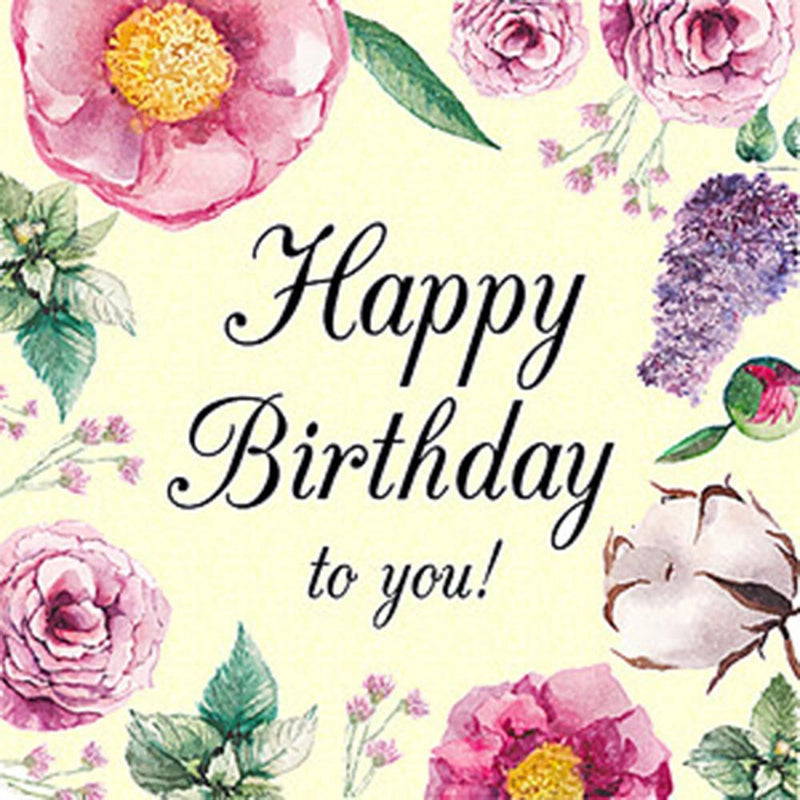 F&S Diamond Painting Store Happy Birthday Card