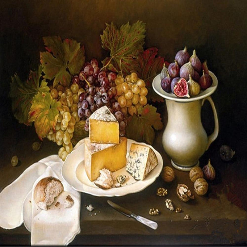 F&S Diamond Painting Store Kitchen Bread And Fruit