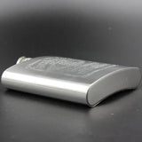 Portable stainless steel hip flask flagon