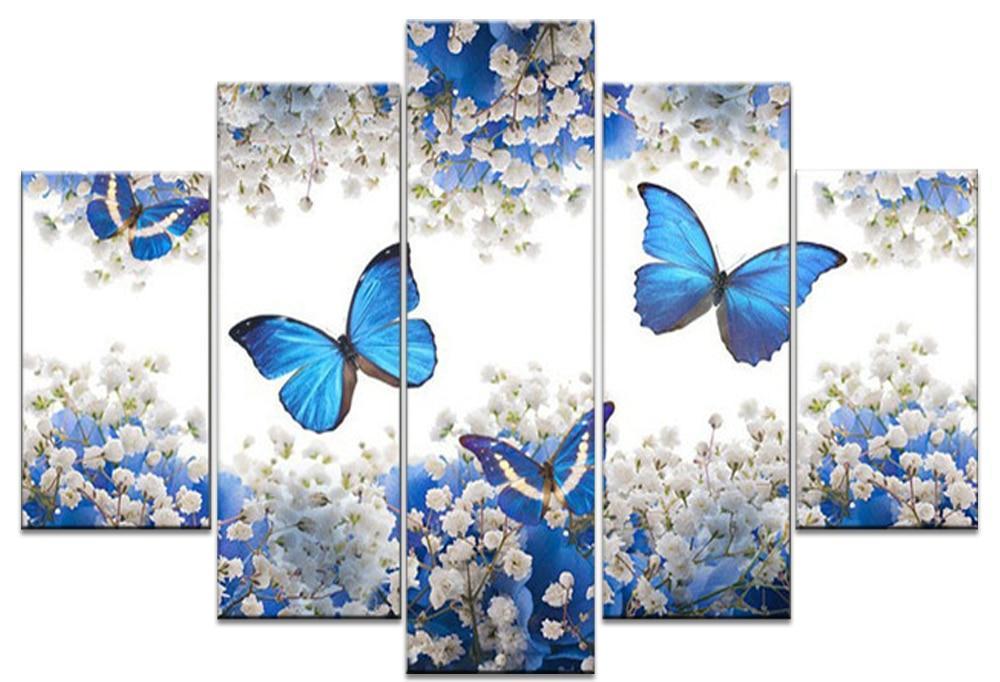 F&S Diamond Painting Store 5 Li¨¨ge Butterflies Blue