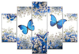 F&S Diamond Painting Store 5 Li¨¨ge Butterflies Blue