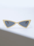 Triangle Cat Eye Frame Sunglasses