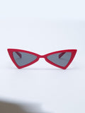 Triangle Cat Eye Frame Sunglasses