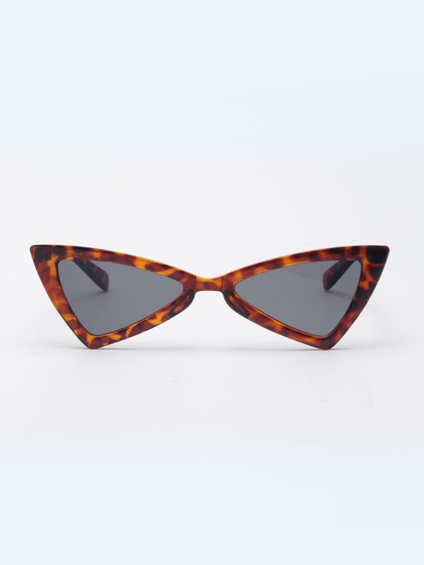 Triangle Cat Eye Frame Sunglasses