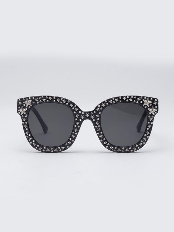 Full Diamond Five-pointed Star Sunglasses
