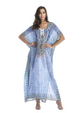 Large Size Printed Dress