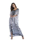 Large Size Printed Dress