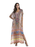 Large Size Printed Dress