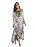 Large Size Printed Dress