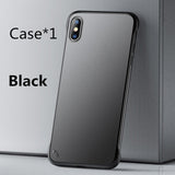 KoisAcase Frameless clear Matte Hard Phone Case For Samsung S8 S9 S10 Plus Lite Note 8 9 10 A50 A60 A70 A80 With Finger Ring