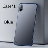 KoisAcase Frameless clear Matte Hard Phone Case For Samsung S8 S9 S10 Plus Lite Note 8 9 10 A50 A60 A70 A80 With Finger Ring