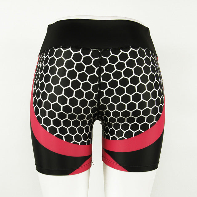Yoga Pants Honeycomb Carbon Leggings Women Fitness Wear