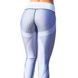 Yoga Pants Honeycomb Carbon Leggings Women Fitness Wear