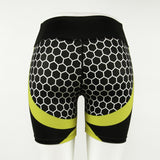 Yoga Pants Honeycomb Carbon Leggings Women Fitness Wear
