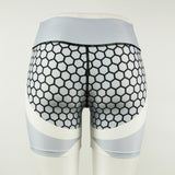 Yoga Pants Honeycomb Carbon Leggings Women Fitness Wear