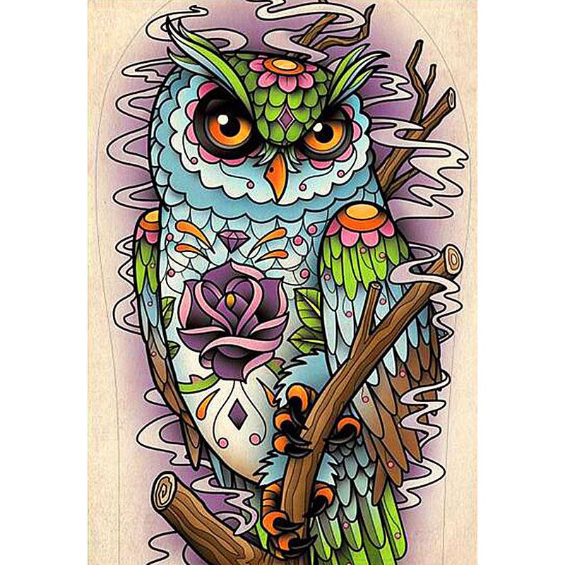 F&S Diamond Painting Store Cute Owl Sitting