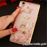 Luxury Rhinestone cover case For OPPO R9 R9s R7 R7S Plus A59 F1s A53 A51T A57 A39 A37 A35 F1 A33 A31T diamond phone cases shell