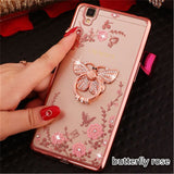 Luxury Rhinestone cover case For OPPO R9 R9s R7 R7S Plus A59 F1s A53 A51T A57 A39 A37 A35 F1 A33 A31T diamond phone cases shell