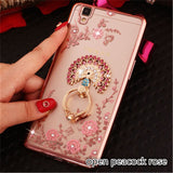 Luxury Rhinestone cover case For OPPO R9 R9s R7 R7S Plus A59 F1s A53 A51T A57 A39 A37 A35 F1 A33 A31T diamond phone cases shell