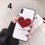Luxury Stereoscopic Rhombus Shape Love Wave point Shell For Xiaomi 6x 8se Mi 9 8 Lite Mi play Note 7 Case Anti-knock Cover Women