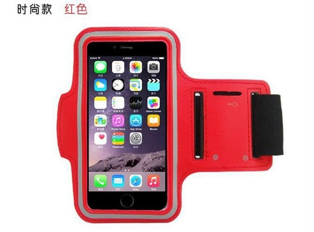 M SIZE Workout Cover Waterproof PU Sports Case Running Arm Band Phone Cases For iPhone 6/7/6S 4.7" Casual Sport Accessories Case