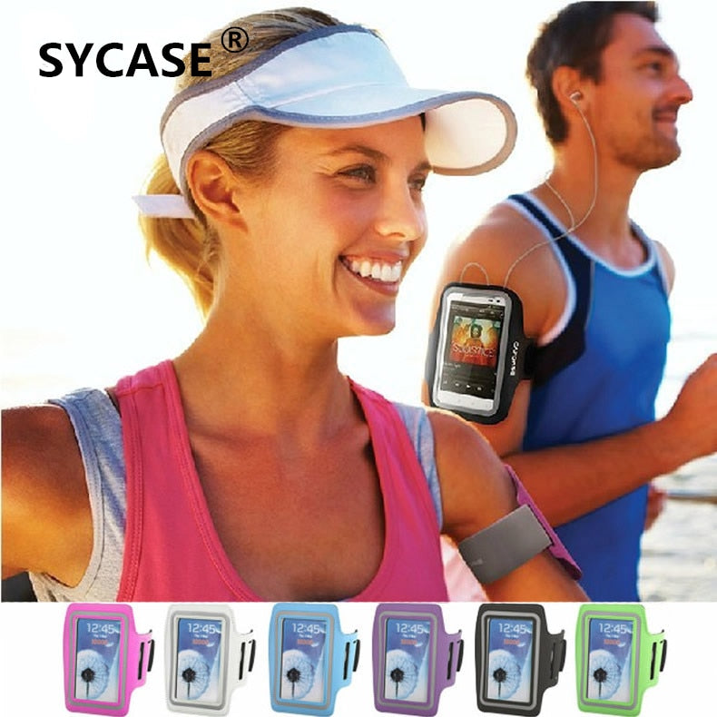 M SIZE Workout Cover Waterproof PU Sports Case Running Arm Band Phone Cases For iPhone 6/7/6S 4.7" Casual Sport Accessories Case
