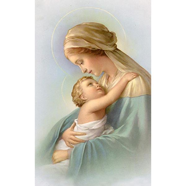 F&S Diamond Painting Store Mother Cuddles Baby