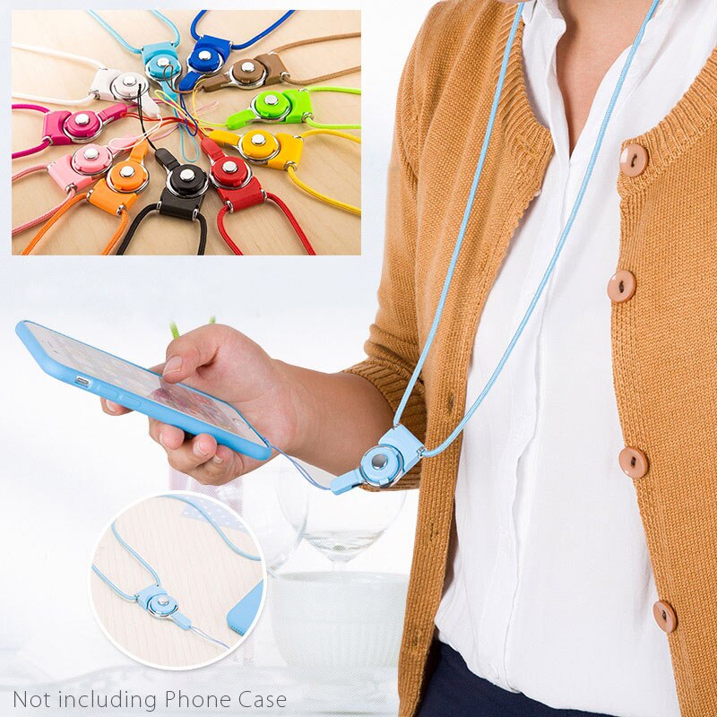 Multi-function Mobile Phone Straps Rope for Samsung Galaxy S6 S7 edge Plus iPhone 7 Plus Lanyard Neck Strap Phone Decoration