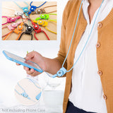 Multi-function Mobile Phone Straps Rope for Samsung Galaxy S6 S7 edge Plus iPhone 7 Plus Lanyard Neck Strap Phone Decoration