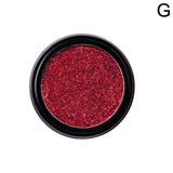 New 14 Colors Pigment Shimmer Metallic Eye Shadow Glitter Loose Powder Eyeshadow Makeup paleta de sombra Diamond Lips