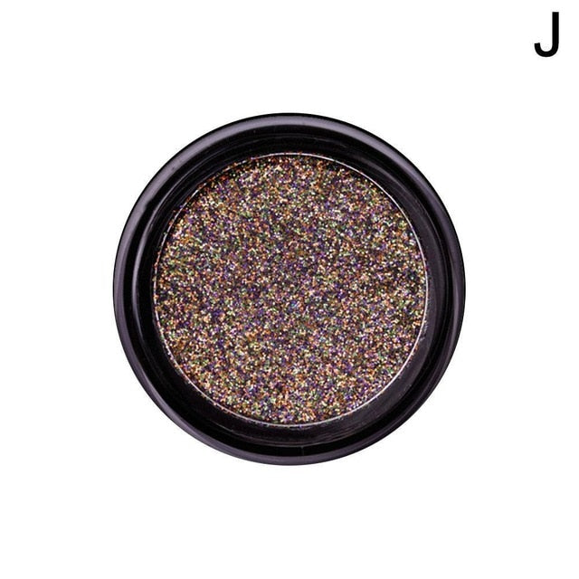 New 14 Colors Pigment Shimmer Metallic Eye Shadow Glitter Loose Powder Eyeshadow Makeup paleta de sombra Diamond Lips