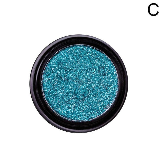 New 14 Colors Pigment Shimmer Metallic Eye Shadow Glitter Loose Powder Eyeshadow Makeup paleta de sombra Diamond Lips