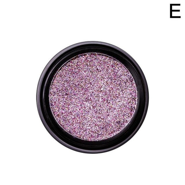 New 14 Colors Pigment Shimmer Metallic Eye Shadow Glitter Loose Powder Eyeshadow Makeup paleta de sombra Diamond Lips