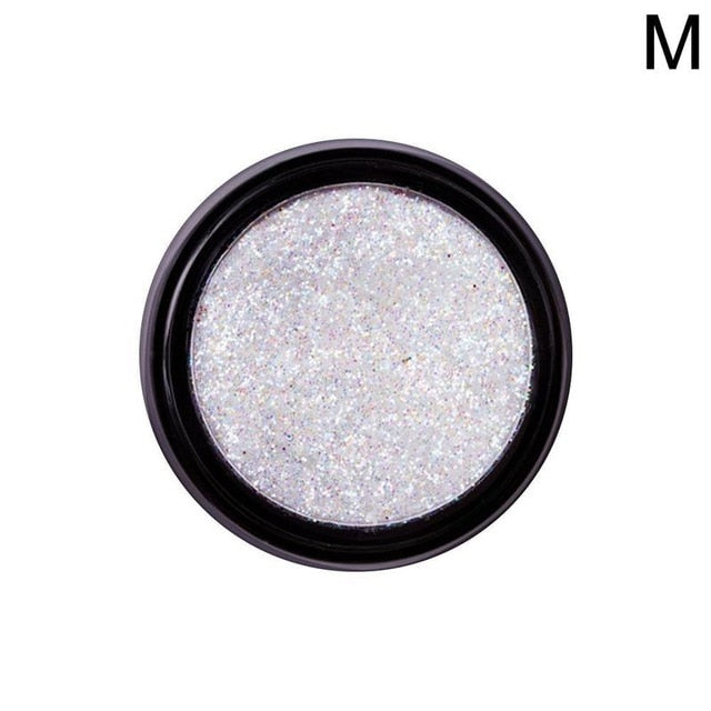 New 14 Colors Pigment Shimmer Metallic Eye Shadow Glitter Loose Powder Eyeshadow Makeup paleta de sombra Diamond Lips