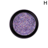 New 14 Colors Pigment Shimmer Metallic Eye Shadow Glitter Loose Powder Eyeshadow Makeup paleta de sombra Diamond Lips