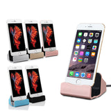 New Desktop Charger Dock Station USB Sync Adapter Mobile Smart Phone Charging Device For Apple iPhone 5 5s 6 6s 7 Plus