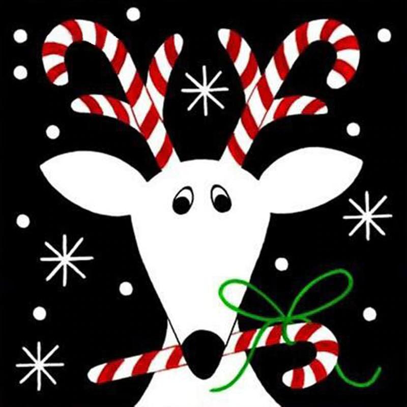 F&S Diamond Painting Store Fawn calf card
