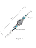 Natural Blue Turquoise Bracelet