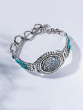 Natural Blue Turquoise Bracelet