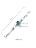 Blue&Green Turquoise Bracelet