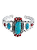 Blue Turquoise Open Bracelet
