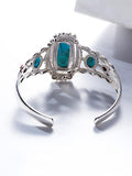 Blue Turquoise Open Bracelet