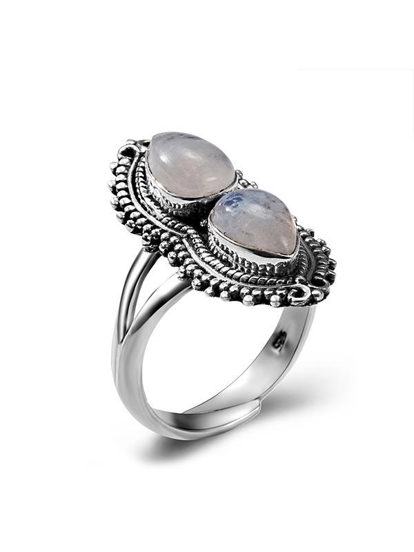 Vintage Bean Pattern Ring