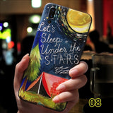SYCASE 3D painted emboss cartoon Frosted soft TPU phone case For BBK vivo X7 X9 X9S X20 Plus X21 UD Y66 Y67case protective cover