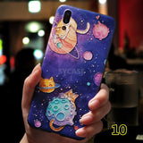 SYCASE 3D painted emboss cartoon Frosted soft TPU phone case For OPPO R9 R9S R11 R11S Plus R15 Dream A39 A57 A59 A59S case