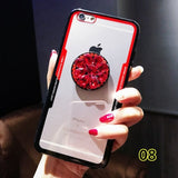 SYCASE Acrylic Back TPU Frame Hybrid ring Phone Case For Huawei Mate 9 10 P20 Pro Lite P Smart Nova 3 3E 3i 2i Lite Free lanyard