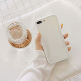 SYCASE Acrylic Back TPU Frame Hybrid rings Phone Case For iPhone X XR XsMax 7 8 6 6S Plus 5 5S SE Drop-proof Protective cover