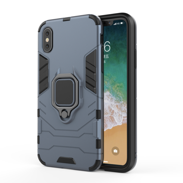 SYCASE Armor case For Huawei P20 P20Pro P20Lite Nova3 Honor 6X 10 anti-fall bracket ring iron man TPU + PC fully enclosed case